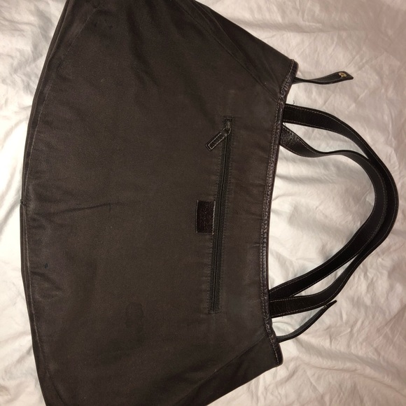 GUCCI Monogram Medium Abbey Shoulder Bag Brown - Picture 7 of 12